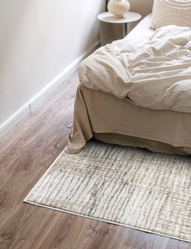 efloor Dywan Nowoczesny Wenecja 67x120cm Przecierka Kremowy