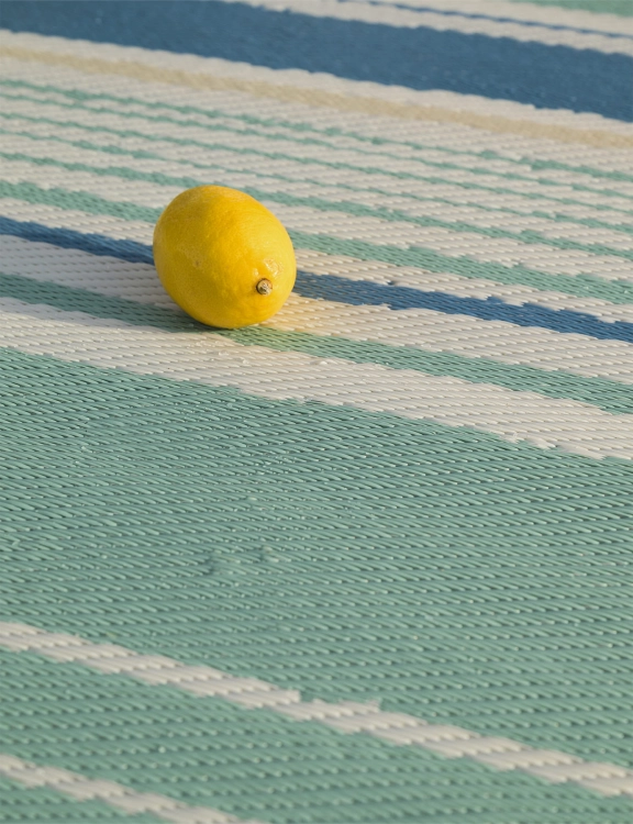 Efloor Dywan Zewnętrzny 120x170cm Pasy Niebieski