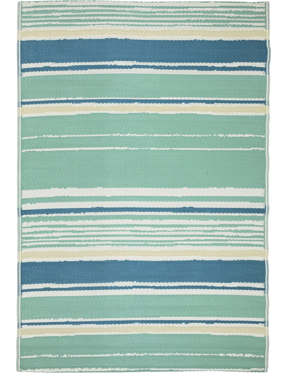 Efloor Dywan Zewnętrzny 120x170cm Pasy Niebieski