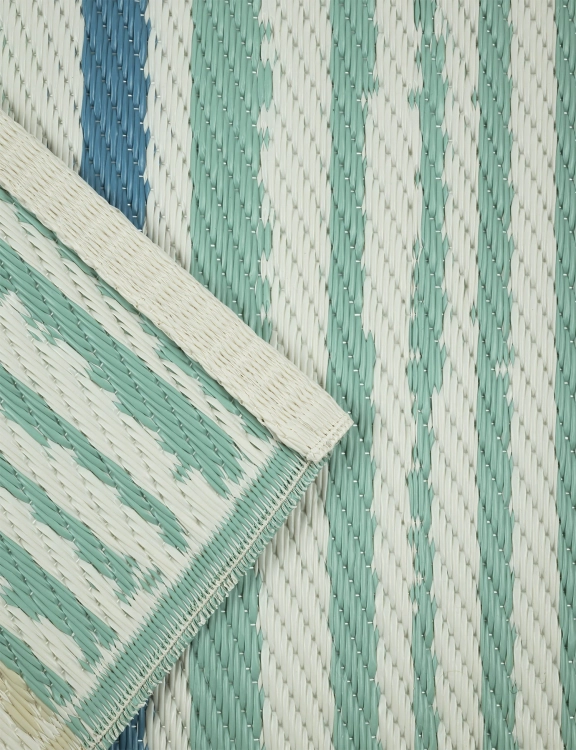 Efloor Dywan Zewnętrzny 160x220cm Pasy Niebieski