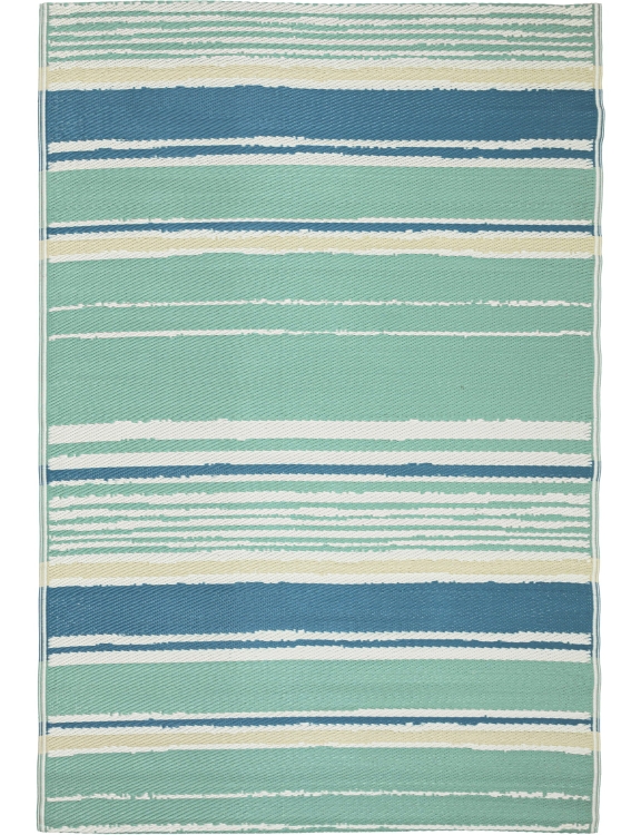 Efloor Dywan Zewnętrzny 160x220cm Pasy Niebieski