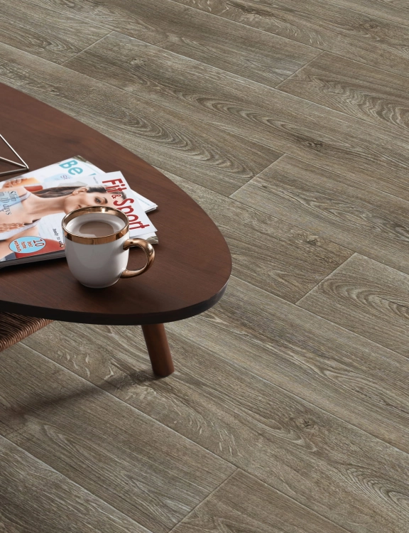 Efloor Wykładzina PCV 3m Erin Latur 3 Deska Brązowy