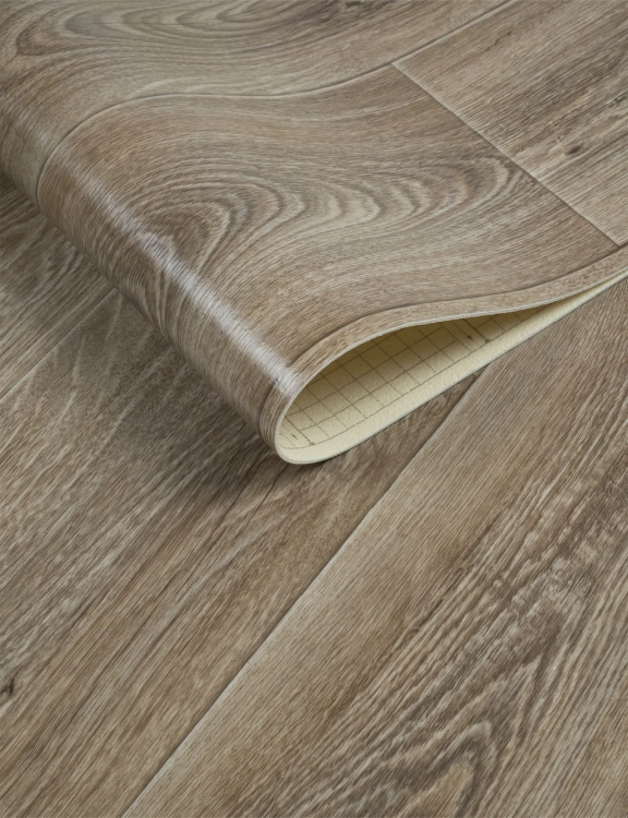 Efloor Wykładzina PCV 3m Erin Latur 3 Deska Brązowy