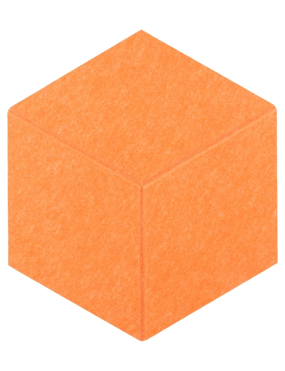 efloor_panel_scienny_akustyczny_filcowy_felly_40x46cm_heksagon_02_pomaranczowy