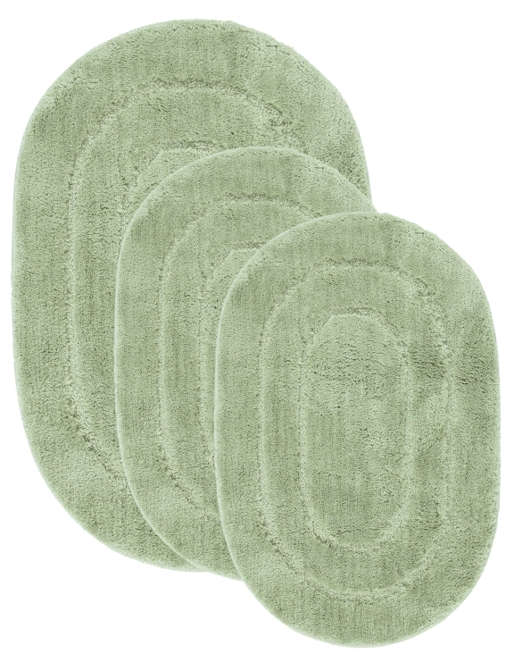 efloor_komplet_dywanikow_lazienkowych_soft_owal_zestaw_3_szt_zielony