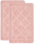 Komplet Dywaników Łazienkowych Soft Zestaw 2 szt 60x100 Różowy