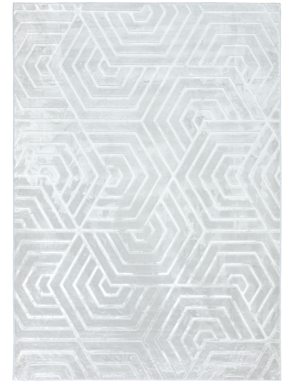 efloor_Dywan_Glamour_160x220cm_Geometryczny_3D_Szary