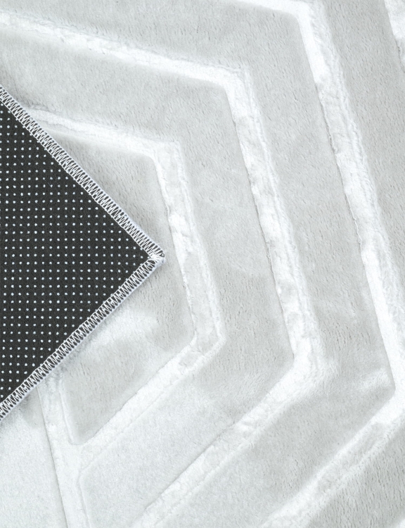 efloor_Dywan_Glamour_160x220cm_Geometryczny_3D_Szary