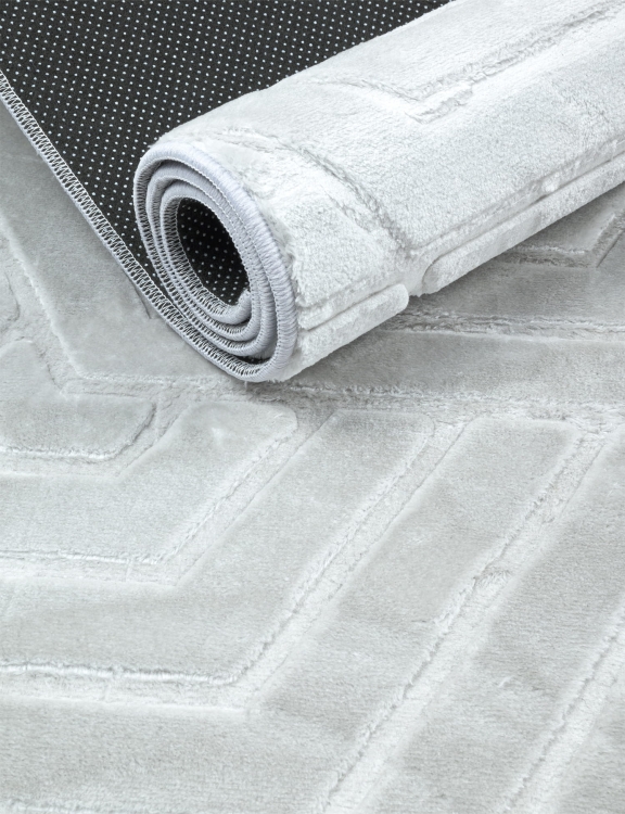 efloor_Dywan_Glamour_160x220cm_Geometryczny_3D_Szary