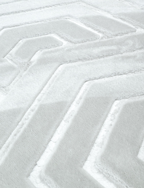 efloor_Dywan_Glamour_80x150cm_Geometryczny_3D_Szary