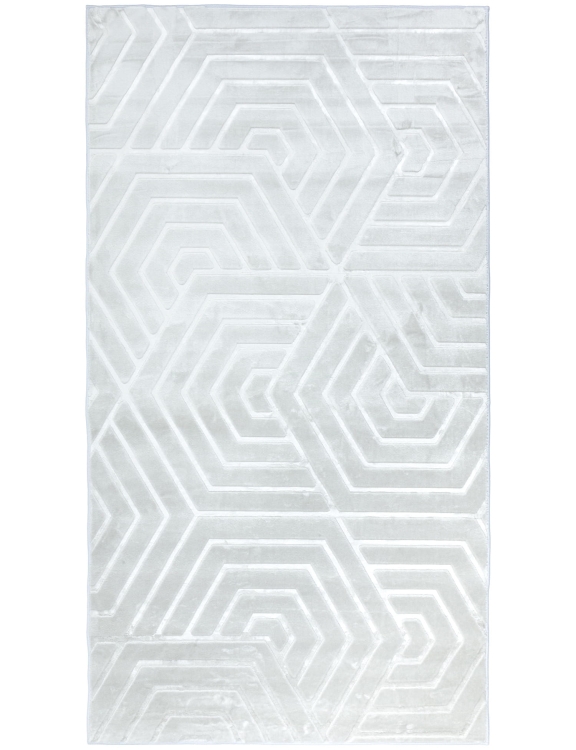efloor_Dywan_Glamour_80x150cm_Geometryczny_3D_Szary