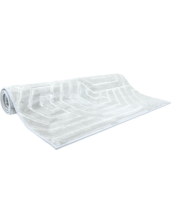 efloor_Dywan_Glamour_80x150cm_Geometryczny_3D_Szary