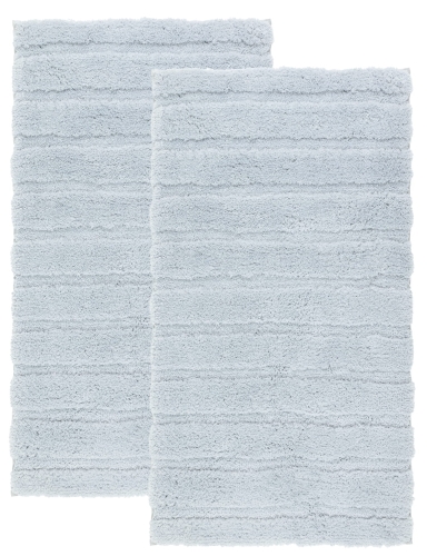 efloor Komplet Dywaników Łazienkowych Henry Zestaw 2 szt 60x100cm Szary