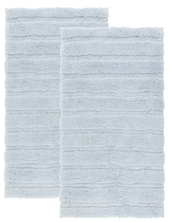 efloor Komplet Dywaników Łazienkowych Henry Zestaw 2 szt 60x100cm Szary