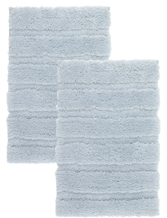 efloor Komplet Dywaników Łazienkowych Henry Zestaw 2 szt 40x60cm Szary