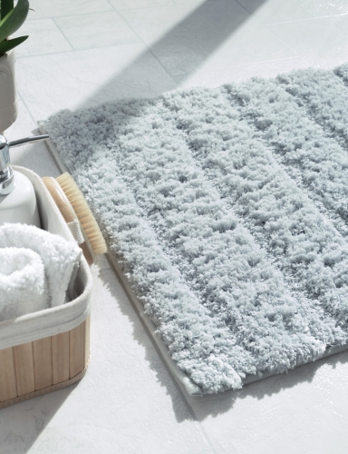 efloor Komplet Dywaników Łazienkowych Henry Zestaw 2 szt Szary