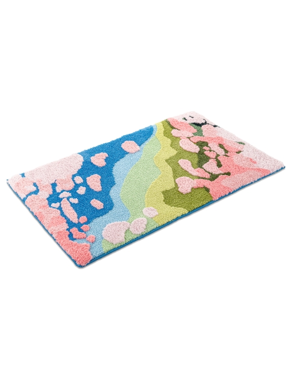 efloor_EF0388_dywanik_lazienkowy_shaggy_gaia_pure_pluszowy_50x80cm_krajobraz_wielokolorowy