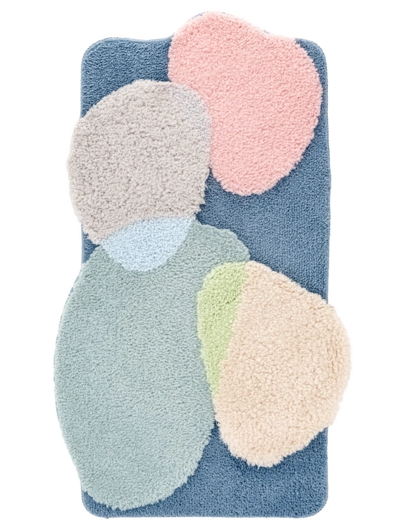 efloor_EF0380_dywanik_lazienkowy_shaggy_gaia_pure_pluszowy_60x100cm_geometryczny_wielokolorowy