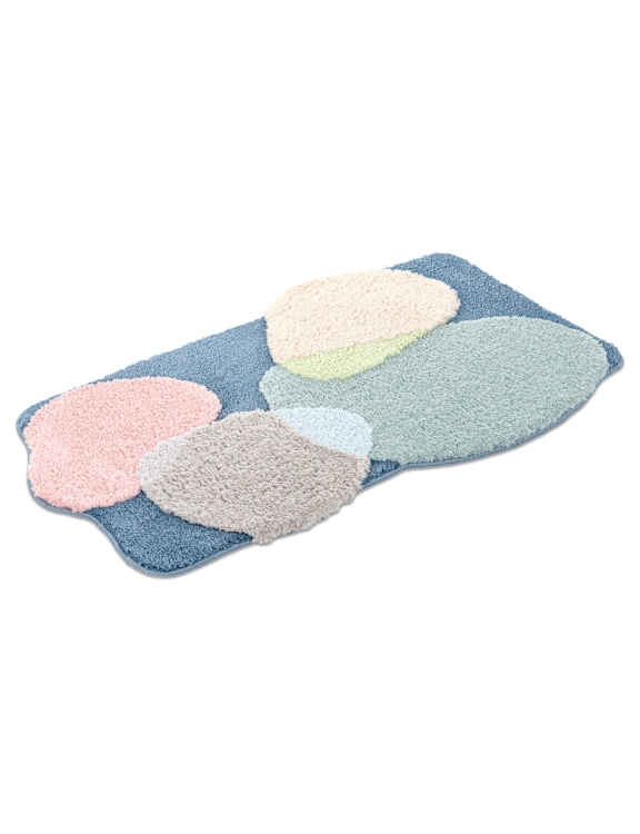 efloor_EF0380_dywanik_lazienkowy_shaggy_gaia_pure_pluszowy_60x100cm_geometryczny_wielokolorowy