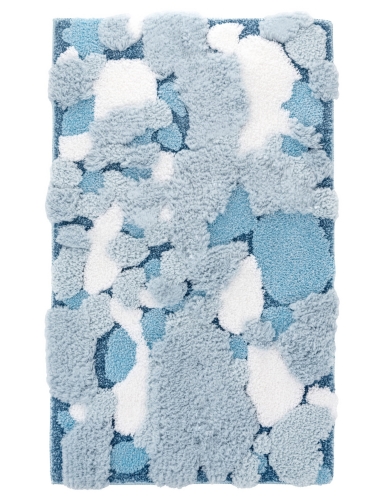 efloor_EF0376_dywanik_lazienkowy_shaggy_gaia_luxe_pluszowy_60x100cm_strukturalny_niebieski