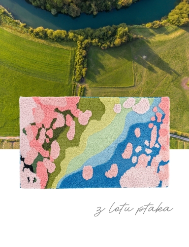 efloor_EF0388_dywanik_lazienkowy_shaggy_gaia_pure_pluszowy_60x100cm_krajobraz_wielokolorowy