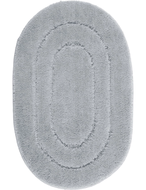 Efloor Dywanik Łazienkowy Soft 50x80cm Owal Szary