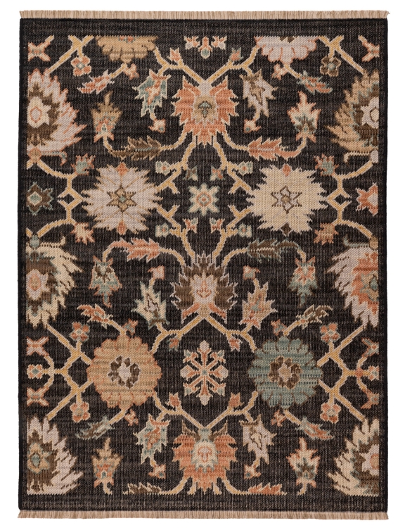 efloor_dywan_royal_wool_160x220cm_kwiaty_czarny