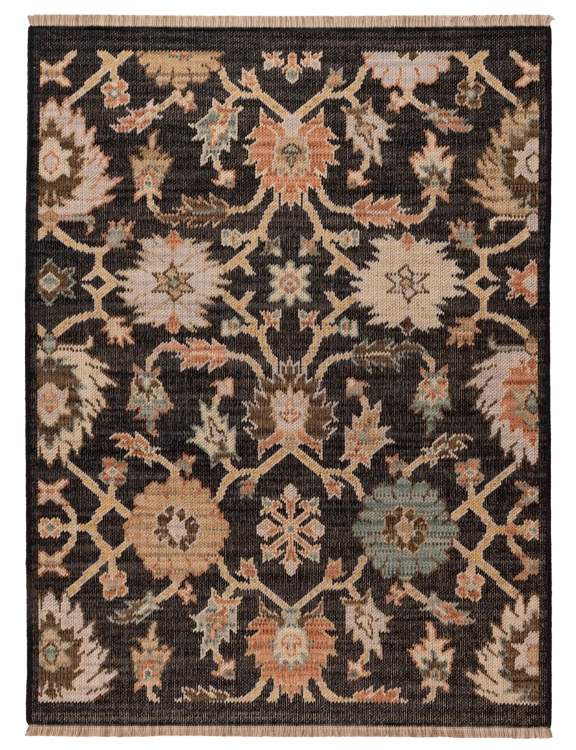 efloor_dywan_royal_wool_200x285cm_kwiaty_czarny
