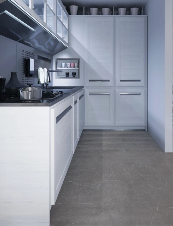 Wykładzina PCV 4m Party Rockingham Gres Szary