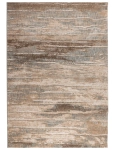 Dywan Vintage Country 120x170cm Ombre Pasy Brązowy