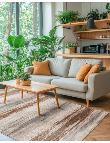 e-floor_dywan_vintage_country_160x230cm_ombre_pasy_bezowy