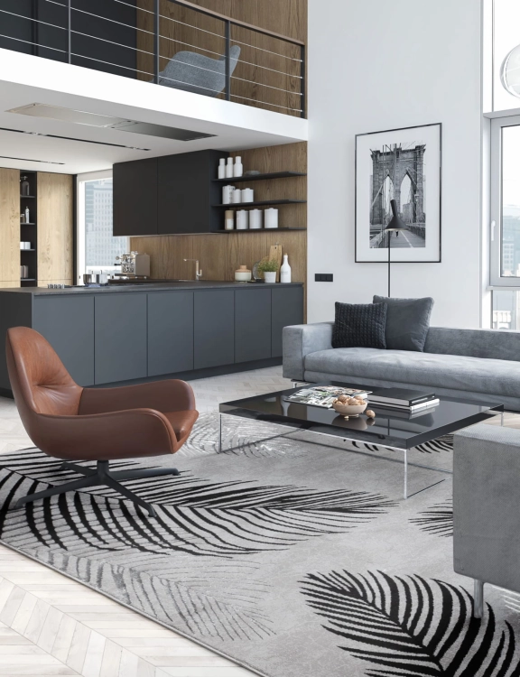 e-floor_dywan_glamour_grece_160x230cm_palmy_szary