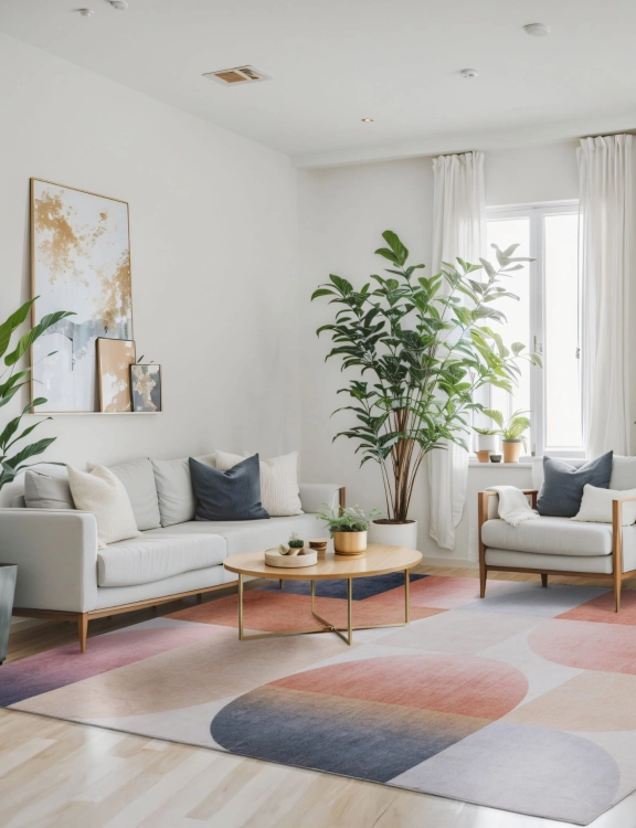 Dywan Rabbit Design Geometric Modern Wielokolorowy (2).jpg