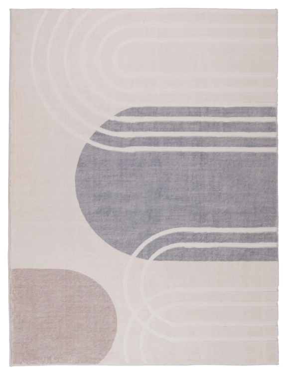 Dywan Rabbit Design Geometric Geometryczny Beżowy.jpg