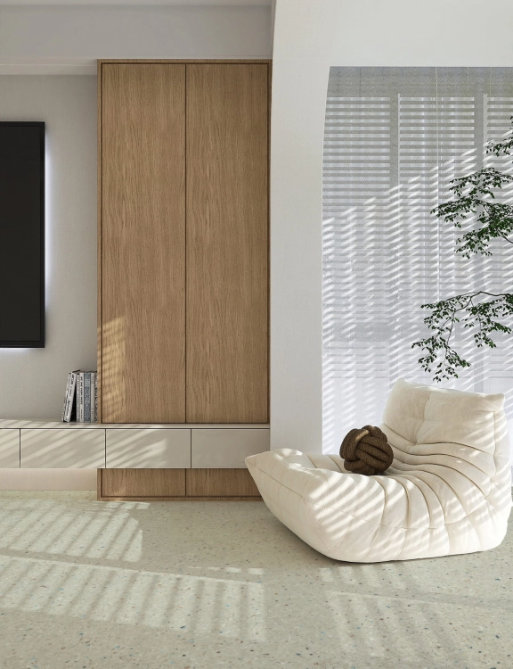 efloor  Próbka Wykładzina PCV Ultimate Surfaces Glandon 506 Lastryko Beżowy