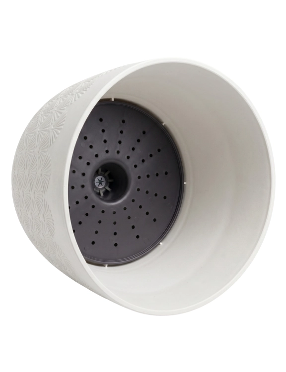 efloor_donica_ogrodowa_melody_35,6x30,5wys_bialy_wzor_wachlarzowy