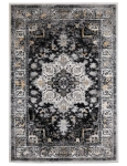 Dywan Grece 80x150cm Klasyk Przecierka Czarno-beżowy