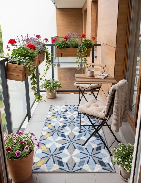 efloor_dywan_na_balkon_60x140cm_selena_geometryczny_niebieski