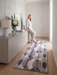 Chodnik Antypoślizgowy Vita 80x200cm Geometryczny Wielokolorowy