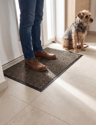 Efloor Wycieraczka pod drzwi Bruno 40x60cm Brazowy