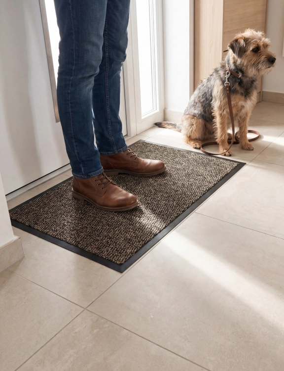 Efloor Wycieraczka pod drzwi Bruno 40x60cm Brazowy