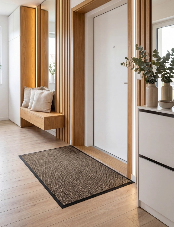 Efloor Wycieraczka pod drzwi Bruno 60x90cm Brązowy
