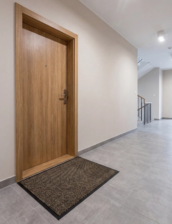 Efloor Wycieraczka pod drzwi Bruno 60x90cm Brązowy