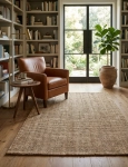 Dywan Jutowy Solea 160x230cm Bucle Naturalny Beżowy