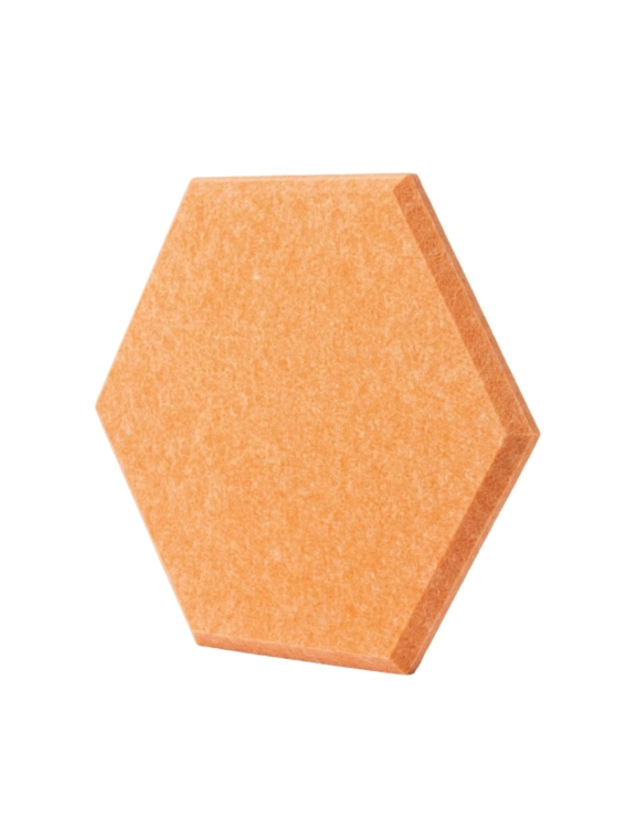 efloor_panel_scienny_akustyczny_filcowy_felly_40x46cm_heksagon_01_pomaranczowy