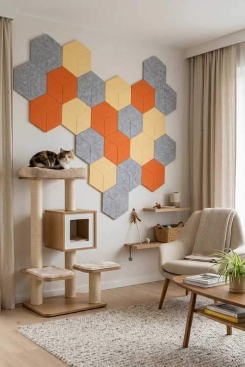 efloor_panel_scienny_akustyczny_filcowy_felly_40x46cm_heksagon_02_zolty