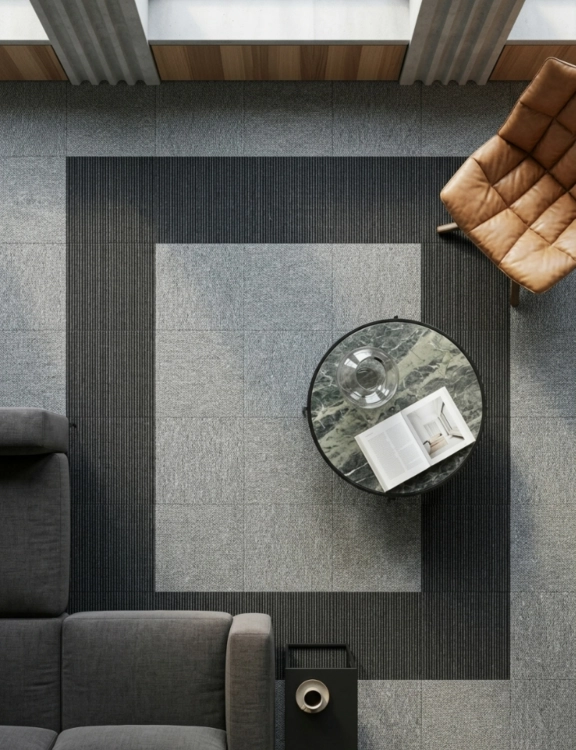 e-floor plytki_dywanowe_biurowe_50x50cm_almera_lines_kol_4178_szary