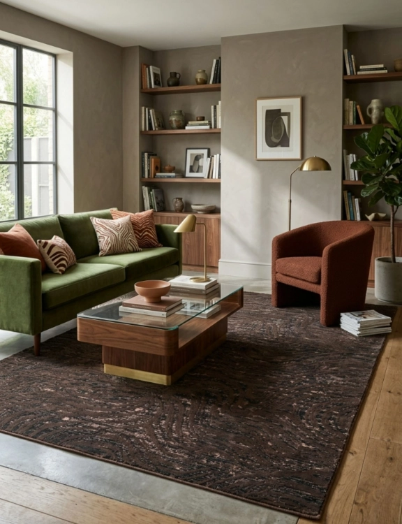 e-floor_dywan_vintage_mocca_160x230cm_fale_brazowy