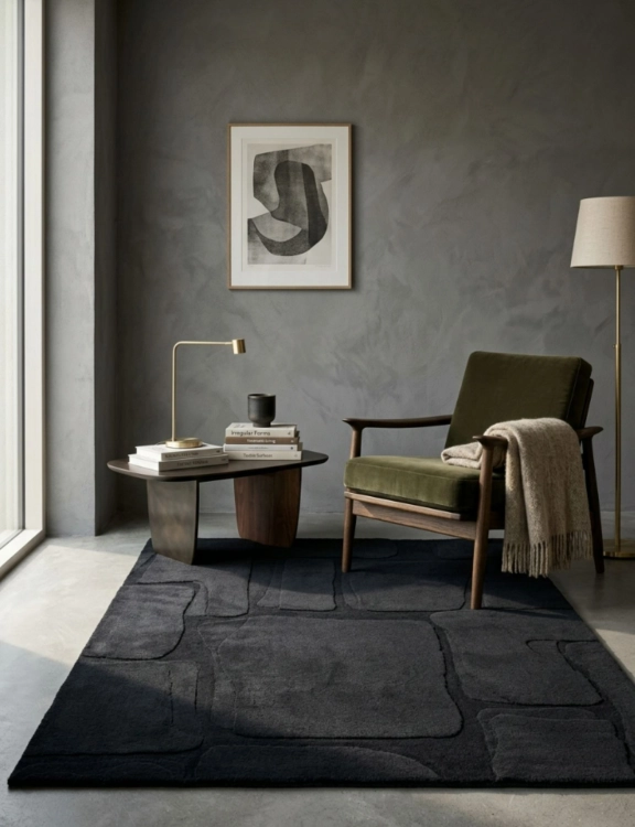 efloor_dywan_rabbit_3D_120x170cm_modern_czarny