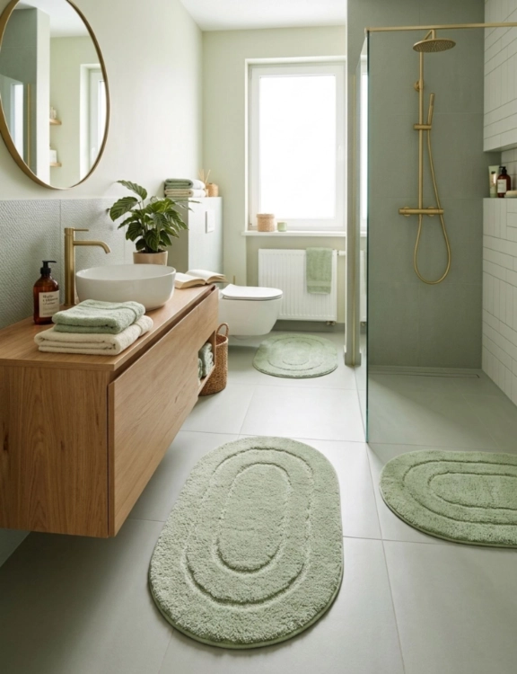 efloor_komplet_dywanikow_lazienkowych_soft_owal_duzy_zestaw_3_szt_zielony